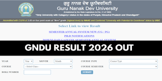 GNDU Result 2026 Released @digital.gndu.ac.in: Check Semester and Annual Exam Results Here